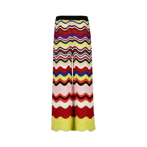 Chevron-Knit Trousers