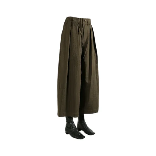 Elastic Waist Casual Pants