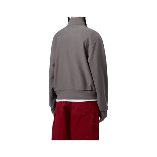W' American Script High Neck Sweatshirt