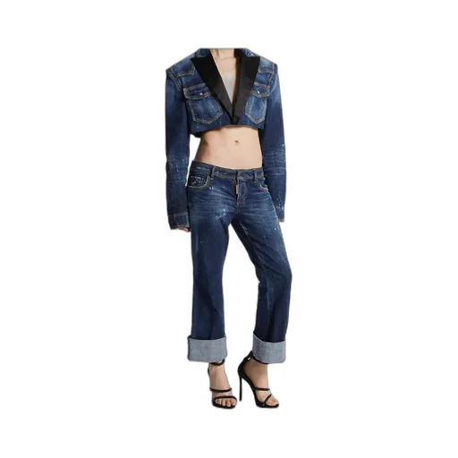 Dark Clean Wash Jenna Flare Jeans