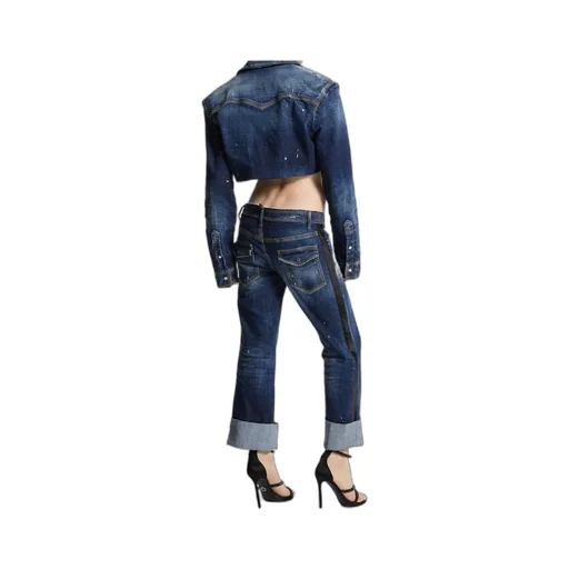 Dark Clean Wash Jenna Flare Jeans