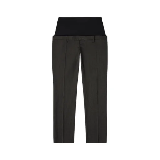 High-Waisted Casual Pants