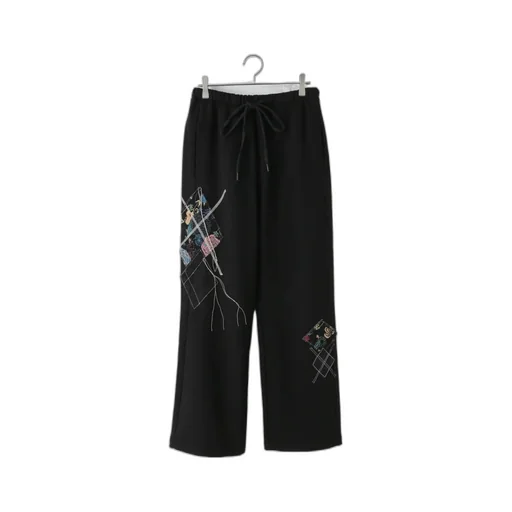 Argyle Patched Trousers