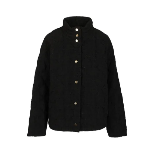 Studio Button-Up Puffer Jacket