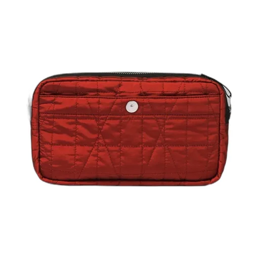 Wrist Pouch With Inner Compartments And Zip
