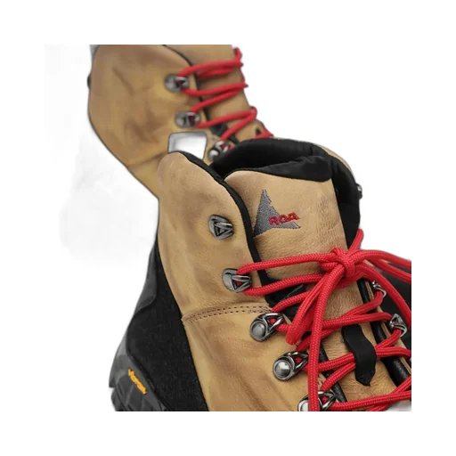 Andreas Honey Lace-Up Boots