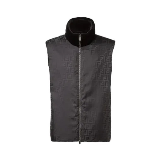 Black Mink Gilet