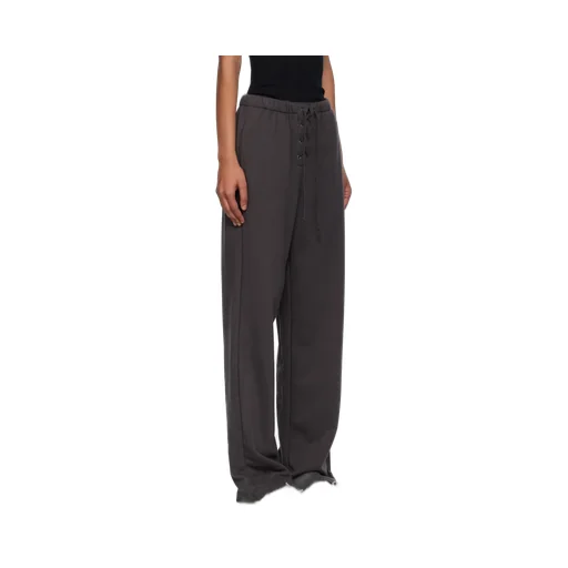 Lace-Up Drawstring Track Pants