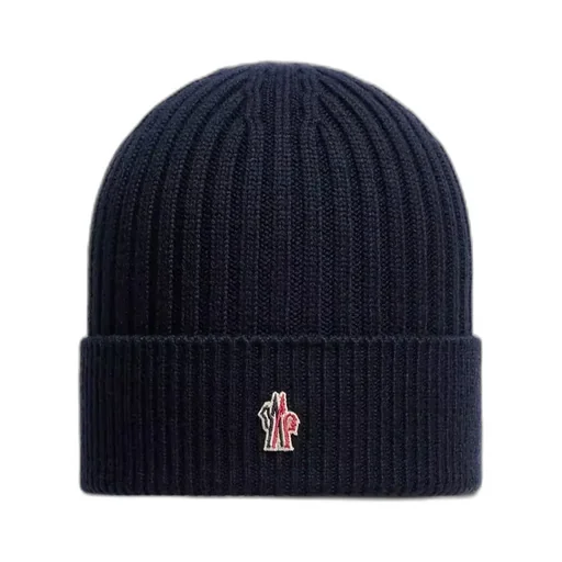Logo Patch Knitted Beanie