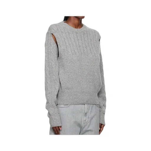 Convertible Cable Knit Sweater
