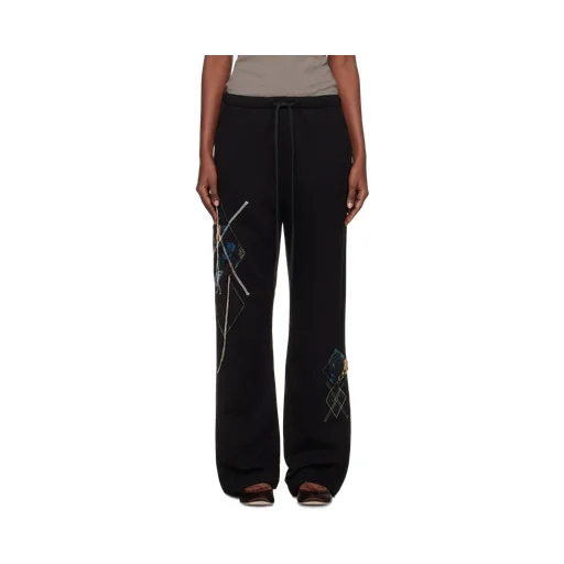 Argyle Patched Trousers