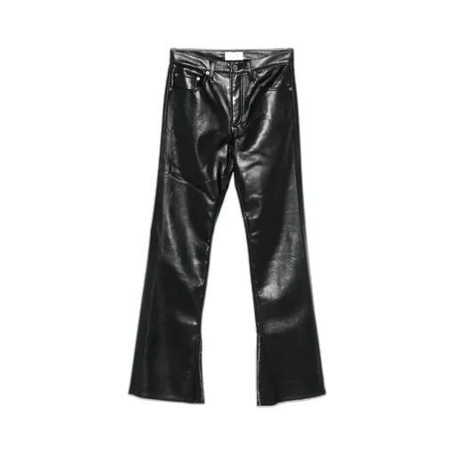 Coated Flared Jeans