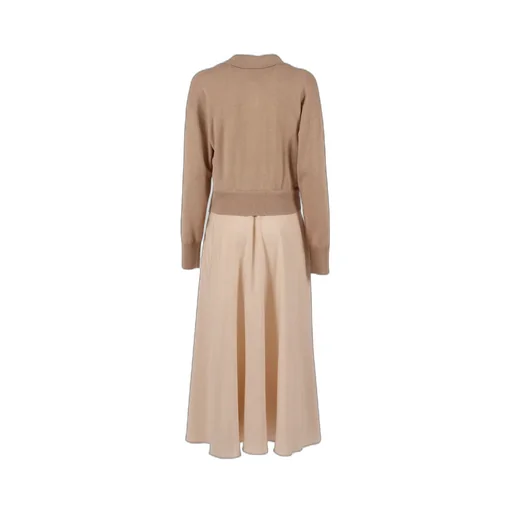 V-Neck Midi Dress