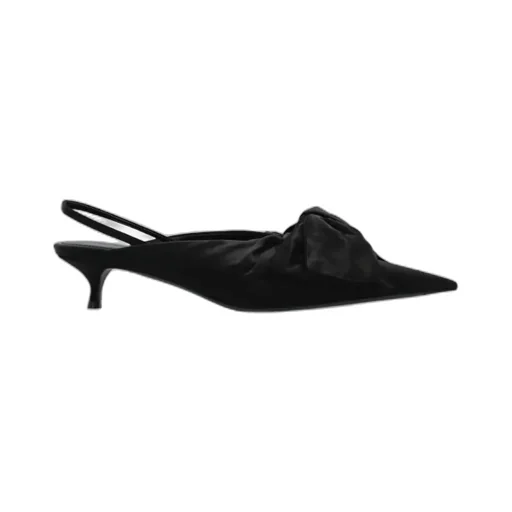 Knife Slingback Pumps