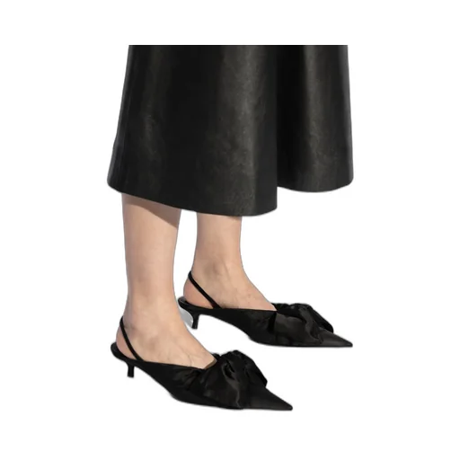 Knife Slingback Pumps