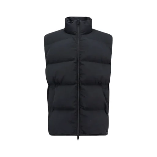 Logo Printed Puffer Vest