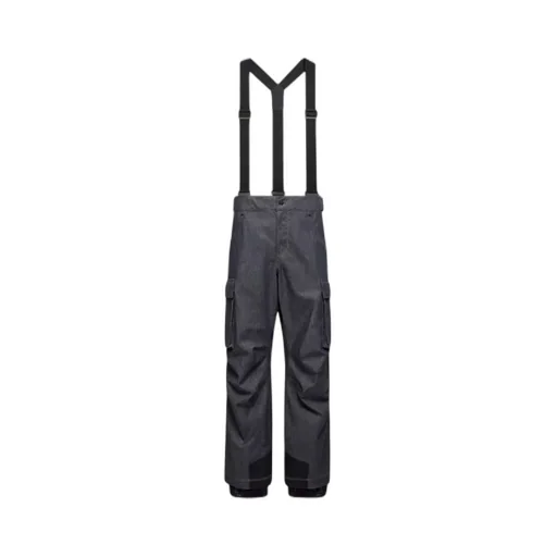 Padded Denim Ski Pants