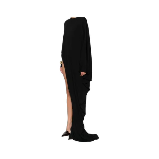 Cut-Out Draped Dress
