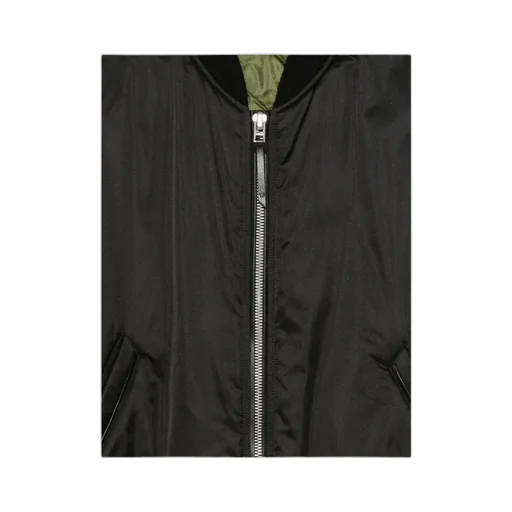 Silk Bomber Jacket