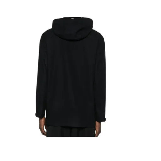 Hooded Zip-Front Coat