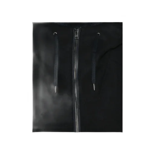 Hooded Zip-Front Coat