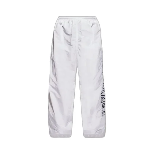 Logo Printed Elastic Waist Trackpants
