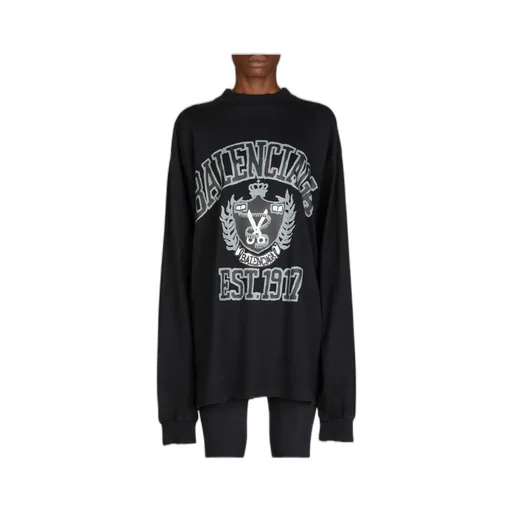 Logo-Print Long-Sleeve T-Shirt
