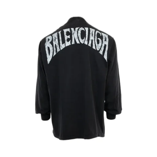 Logo Printed Long-Sleeved Shirt