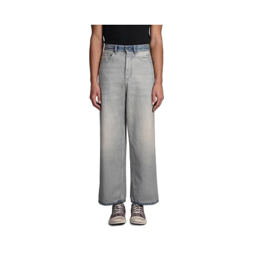 Logo Patch Oversized Jeans