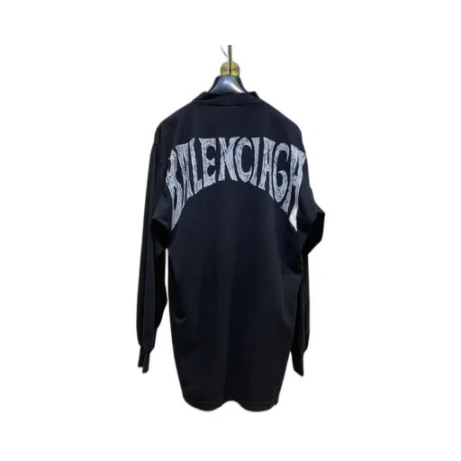 Logo Printed Long-Sleeved Shirt