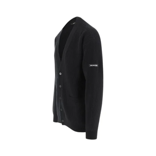 Button-Up Knit Cardigan