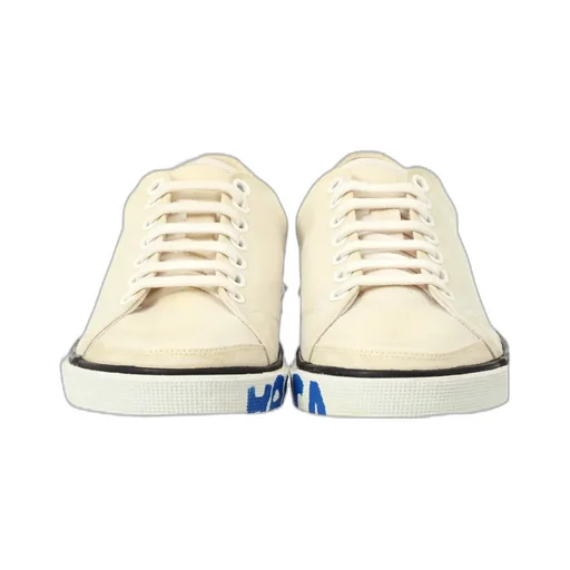 Logo-Lacing Casual Sneakers