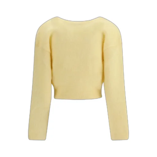 V-Neck Long-Sleeved Sweater