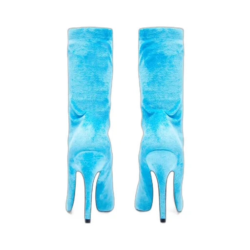 Knife Heeled Ankle Boots