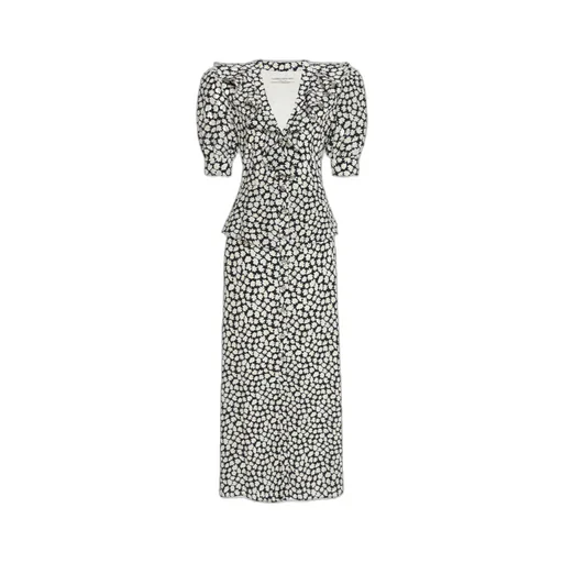 Small Flowers Print Dress