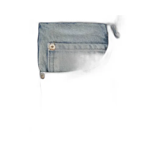 Distressed Straight-Leg Jeans