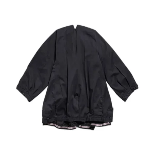 Upcycled Long Sleeve Vareuse Dress