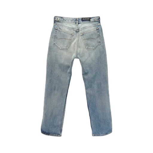 Distressed Loose-Fit Jeans