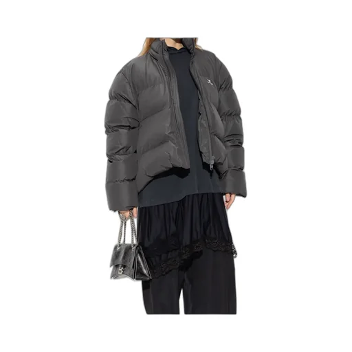 Logo Printed Padded Jacket