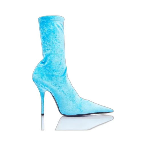 Knife Heeled Ankle Boots