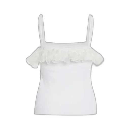 Bow Ruffled Top