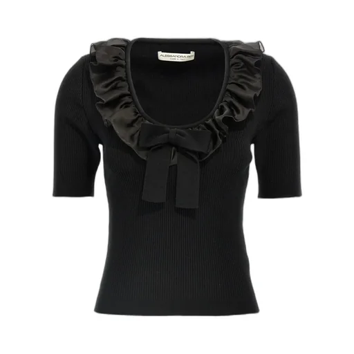 Bow Ruffled T-Shirt