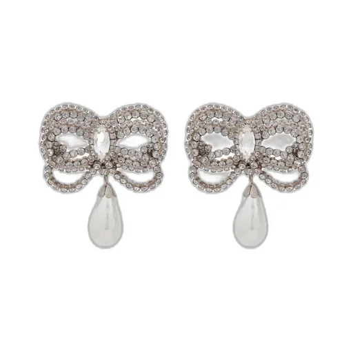 Bow Embellished Earrings