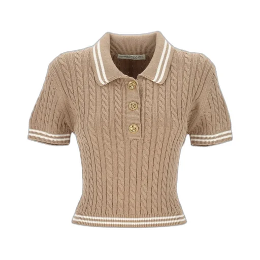 Braided Polo Shirt