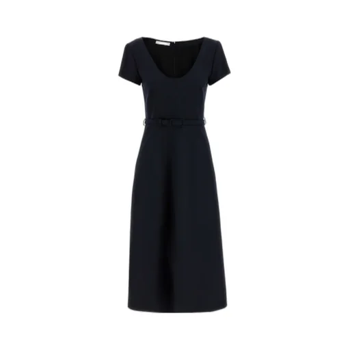 Belted Midi Dress