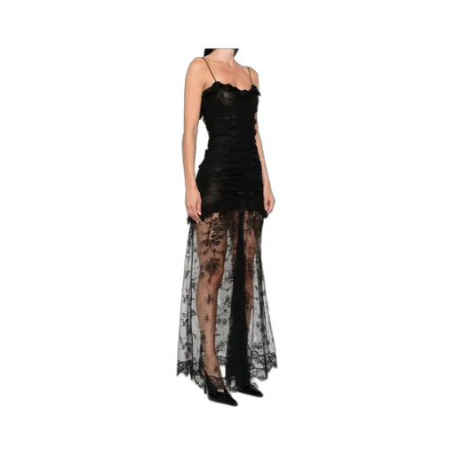 Lace Ruched Dress