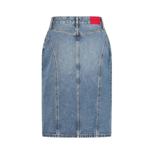 Denim Pencil Skirt