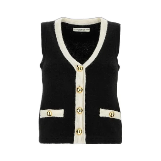 Sleeveless Knitted Vest