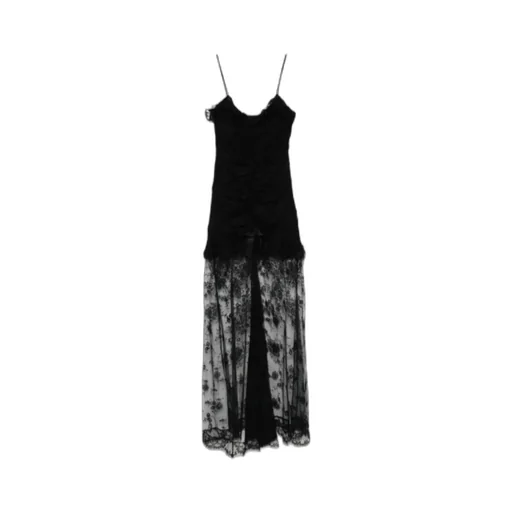 Lace Ruched Dress