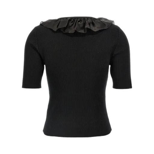 Bow Ruffled T-Shirt